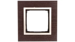 Simon 54 Nature Ramka pojedyncza drewno ZŁOTE WENGE DRN1/85