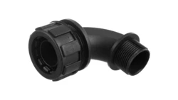 Dławnica kątowa do węża osłonowego M25 IP65 SILVYN MPC 90 M25x1,5 czarna 55502483 /10szt./