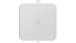 Puszka n/t szara 65x65x32 mm IP55 bezhalogenowa EC411C2