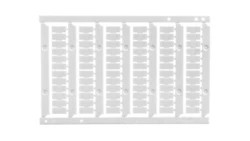 Karta oznaczeń 5mm, czyste z 6 paskami NSYTRABPV5 /10 szt./