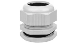 Dławnica kablowa M50x1,5 IP68 poliamidowa jasnoszara EM4750M