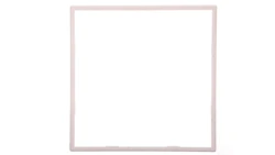 DANTE Ramka pojedyncza zewnętrzna dekoracyjna biały 4504200