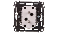VALENA ALLURE Gniazdo podwójne 2X2P+Z z przesłonami 753095