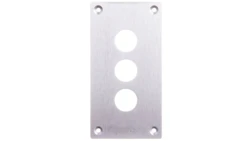Płyta czołowa do montażu podtynkowego 3-otwory 22mm XAPE303