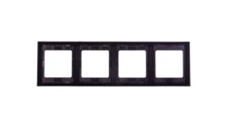 Berker K.1 Ramka poczwórna pionowa antracyt mat lakierowana13437006