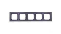 SONATA Ramka pięciokrotna czekoladowy metalik R-5R/40