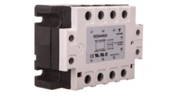 Przekaźnik półprzewodnikowy trójfazowy 24-440V AC 25A 24-275 V AC/24-50 V DC RZ3A40A25