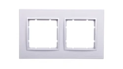 Berker B.7 Ramka podwójna aluminium mat 10126424