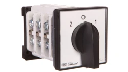 Łącznik krzywkowy 2-0-1 3P 16A na szynę IP65 Łuk 16-74 921649