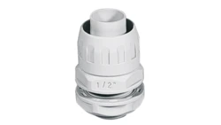 Dławnica kablowa szara do rur karbowanych PG16 ECGX16-16