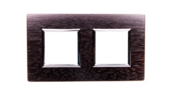 DANTE Ramka podwójna drewno WENGE 4523382