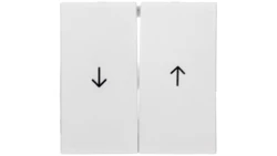 Klawisz podwójny /strzałka/ biały mat B3 16251909