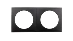 Integro Flow Ramka podwójna antracyt matowy 918262515