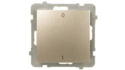 AS Łącznik podwójny satyna light ŁP-11G/m/45