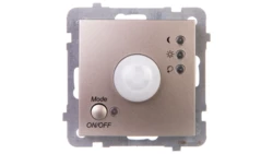 AS Elektroniczny czujnik ruchu satyna light ŁP-16G/m/45