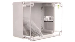INDUSTRIAL Puszka hermetyczna n/t 170x135x107 IP65 transparentna 2712-01
