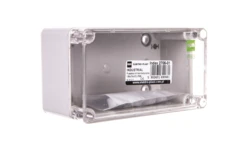 INDUSTRIAL Puszka hermetyczna n/t 135x74x72 IP65 szara 2705-01