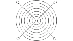 Metalowa kratka ochronna dla wentylatorów 120x120mm LZ38-120