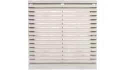 Kratka plastikowa z filtrem dla wentylatorów 172x150mm RAL7035 ZL-804 RAL7035