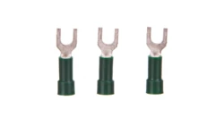 Końcówka kablowa widełkowa izolowana fi 0,25-0,75mm2 zielona M3 L-RZ 3F 0,26-0,75 M3 63105010 /100 szt./