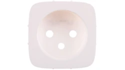 VALENA ALLURE Plakietka gniazda pojedynczego 2p+z biały 755305
