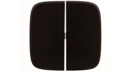 VALENA ALLURE Klawisz łącznika: schodowego podwójnego lub świecznikowego czarny 755028