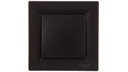 ASFORA Łącznik 1-biegunowy IP44 z ramką antracyt EPH0100271