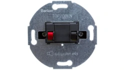 Berker/B.Kwadrat Gniazdo głośnikowe pojedyncze antracyt 457205