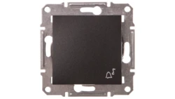 ASFORA Przycisk dzwonek bez ramki antracyt EPH0800171