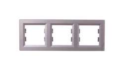 ASFORA Ramka 3-krotna pozioma stal EPH5800362