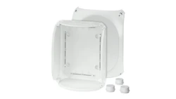 Puszka odgałęźna 255x205x112 bez zacisków IP66 szara DK 2500 GZ 62000161