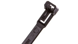 Opaska kablowa otwierana wielokrotnie 350x7,5mm czarna BMWN5354E /100szt./