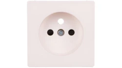 Q.1/Q.3 Płytka czołowa gniazda z/u śnieżnobiały aksamit 3965766089