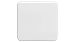 Berker IP44 Płytka czołowa gniazda z/u z pokrywą p/t bryzgoszczelne IP44 śnieżnobiały 39420409