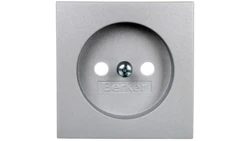 B.Kwadrat/B.7 Płytka czołowa gniazda b/u aluminium 3961038994