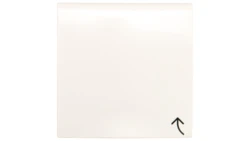 B.Kwadrat Płytka czołowa gniazda z/u z pokrywą z przesłonami kremowy 3965838992