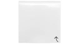 B.Kwadrat Płytka czołowa gniazda z/u z pokrywą z przesłonami śnieżnobiały 3965838999