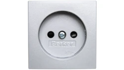 B.1/B.7 Płytka czołowa gniazda b/u aluminium 3967331404