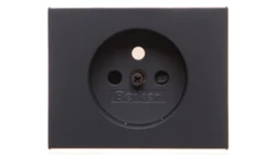 K.1 Płytka czołowa gniazda z/u z przesłonami antracyt mat lakierowany 3965757006