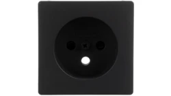 Q.1/Q.3/Q.7 Płytka czołowa gniazda z/u antracyt aksamit 3965766086