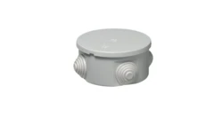 Puszka natynkowa okrągła samogasnąca 960 stopni C seria 400A IP44fi80x40 EC400C2A