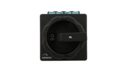 Rozłącznik główny 3P 16A 7.5kW AC23A 400V montaż tablicowy pokrętło czarne 4 otwory 3LD2003-0TK51