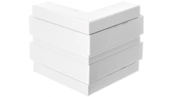 Naroże zewnętrzne stałe RAPID 45-2 190x190x165 GK-AS53165RW białe 6113410