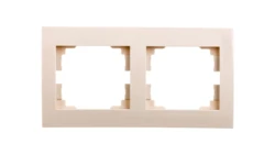 LOGI Ramka podwójna pozioma Kremowy 021470003 25177