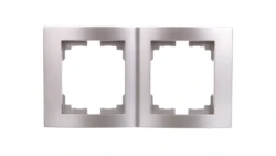 LOGI Ramka podwójna pionowa Srebrny 021520043 25240