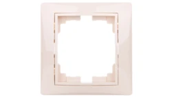 DOMO Ramka pojedyncza pozioma Kremowy 011460003 24821