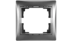 DOMO Ramka pojedyncza pozioma Srebrny 011460043 24880