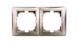 DOMO Ramka podwójna pionowa Szampański 011520050 25062