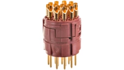 Wkład do złączy okrągłych 17-pinowy EPIC M23 17P SLM styki męski lutowany 73028000 /5 szt./