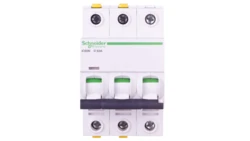 Wyłącznik nadprądowy 3P D 63A 6kA AC iC60N-D63-3 A9F05363